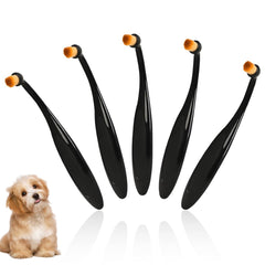 PENUIO dog eye powder brush 5-pack demonstrates deep-clean bristles for tear stains.