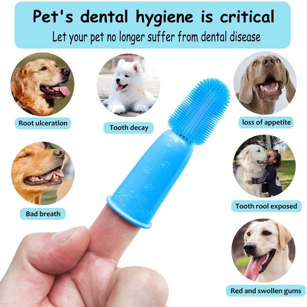 PenVinoo two-finger toothbrush with durable fibers for quick cleaning