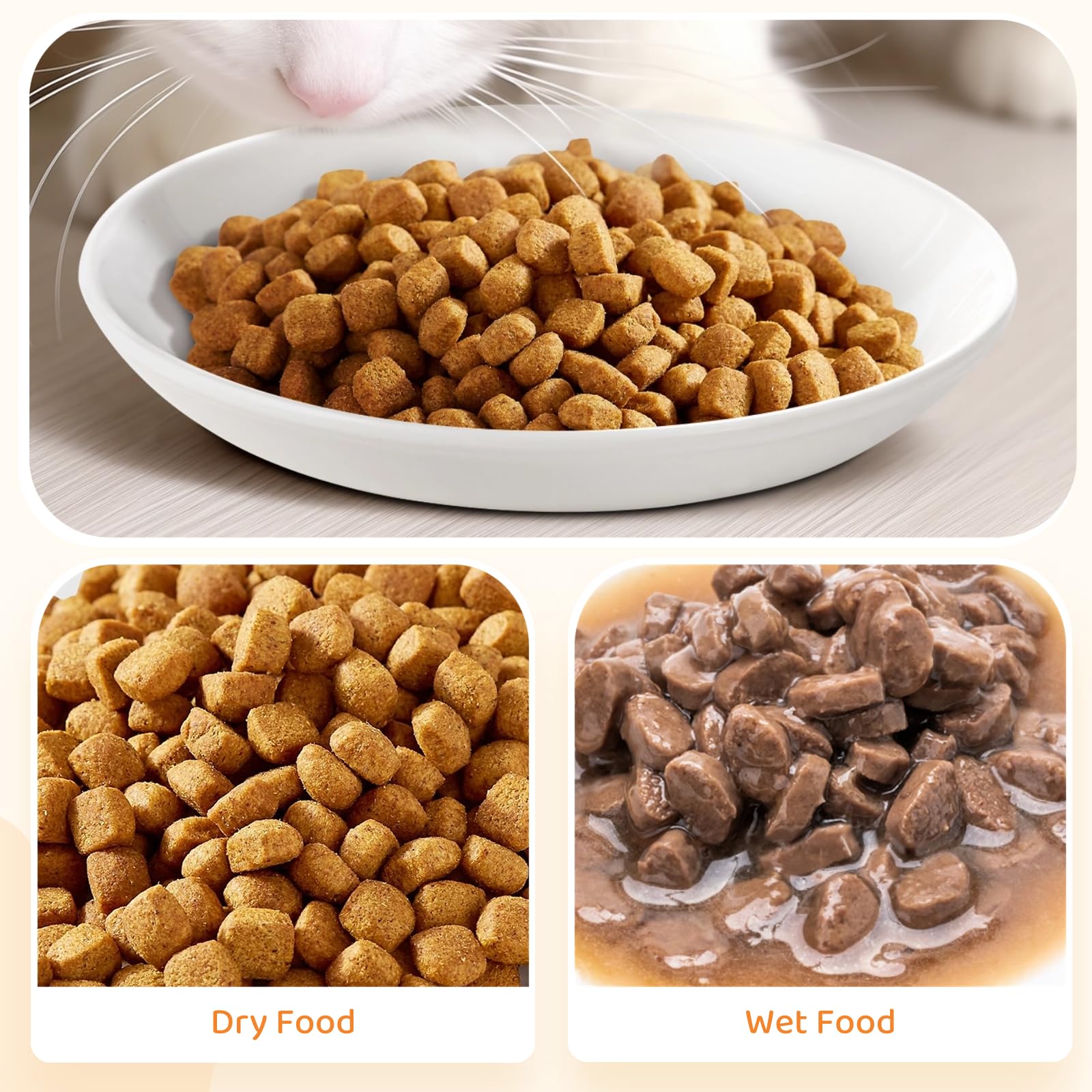 Peppapet ceramic plate is easy to clean after meals