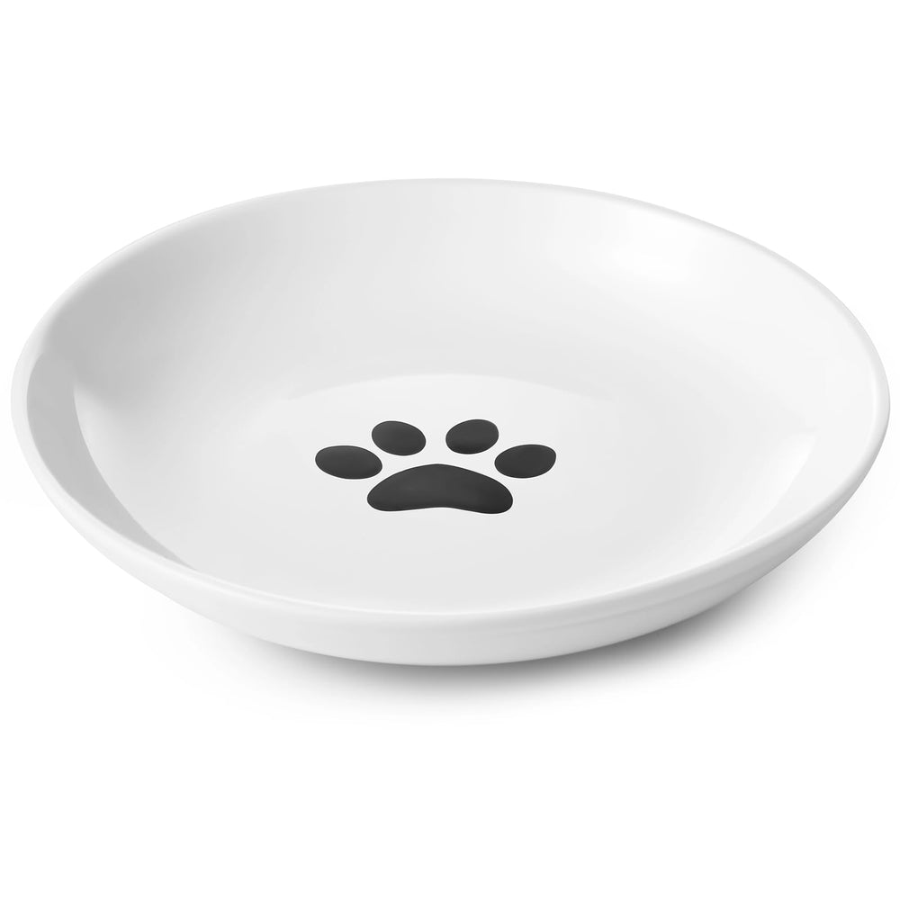 Peppapet 7-oz ceramic bowl provides stable weight for small pets