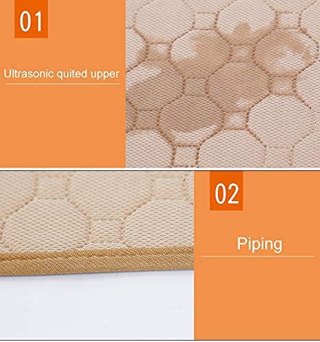 Pequano guinea pig cage liner anti-slip backing keeps liners in place