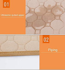 Pequano guinea pig cage liner anti-slip backing keeps liners in place