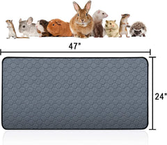 Pequano guinea pig cage liner waterproof inner layer prevents leaks and protects floors