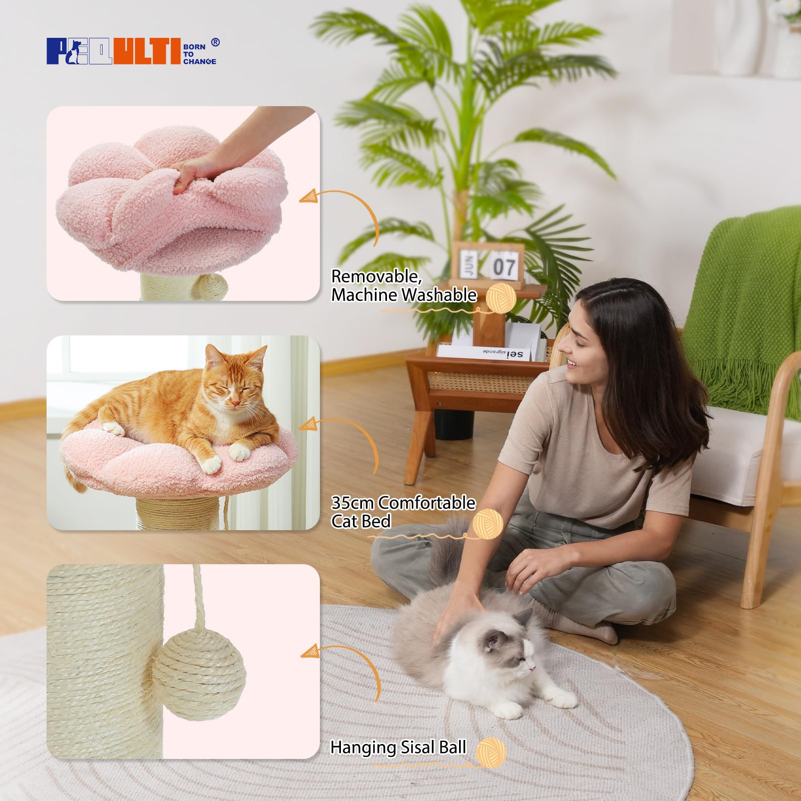 PEQULTI easy-assembly in about 15 minutes with included tools