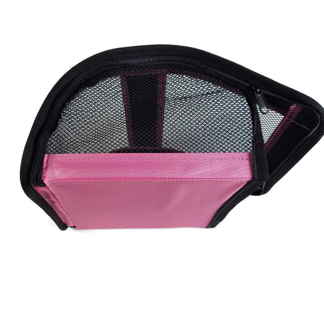 Bolsa Perfect Petzzz rosada plegable, guarda fácilmente cuando no se usa.