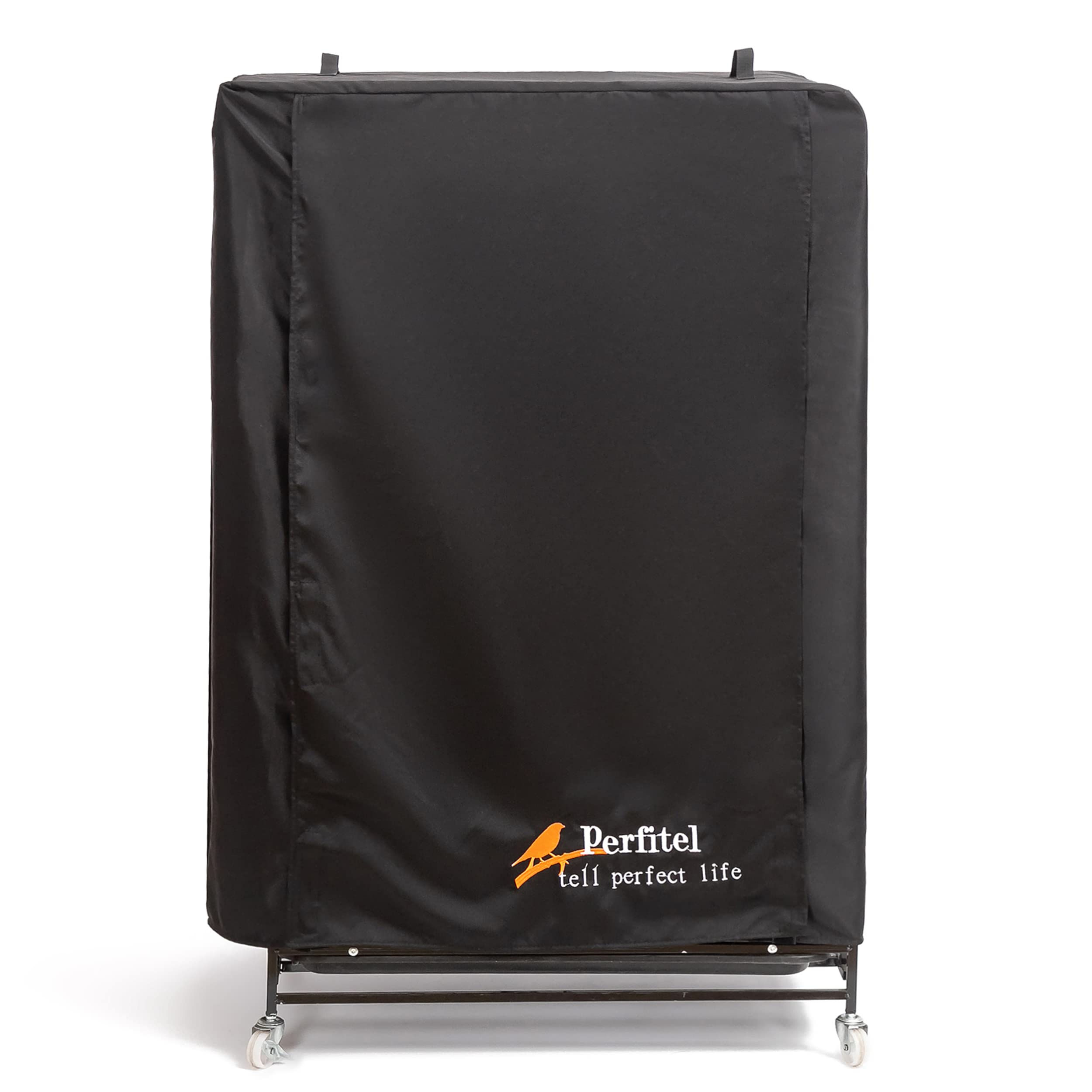 Perfitel blackout sleep setup demonstrates night-time routine for better rest