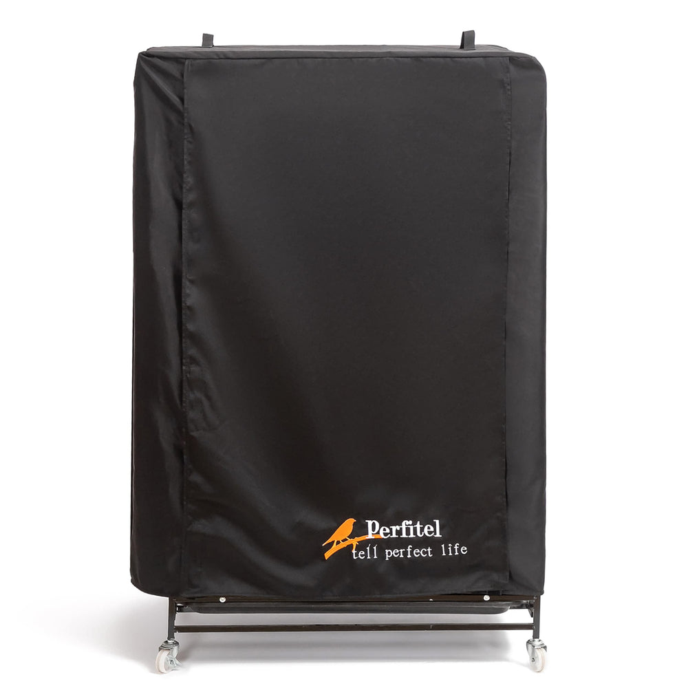 Perfitel blackout sleep setup demonstrates night-time routine for better rest