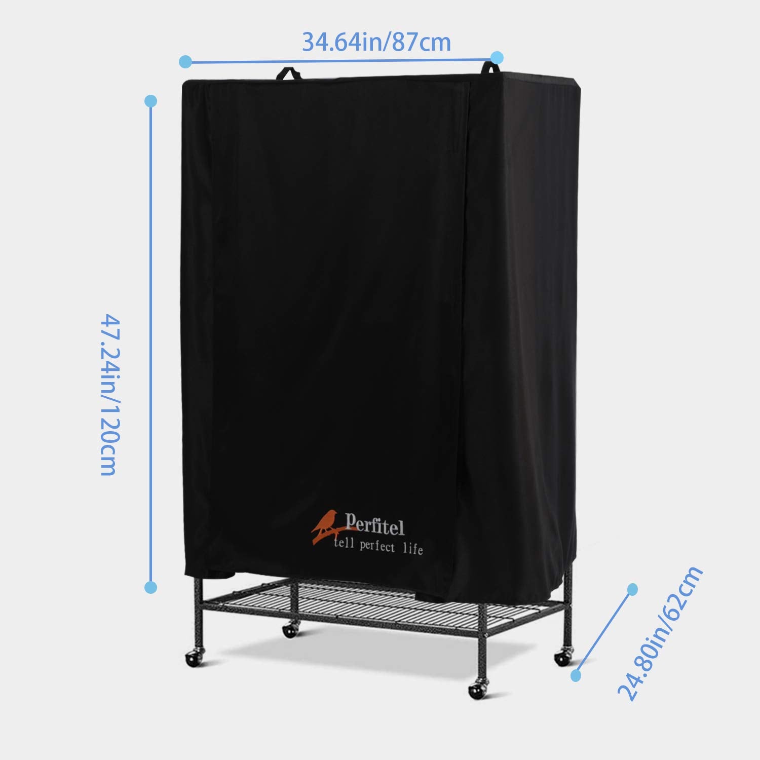 Perfitel breathable nylon twill fabric highlights bird-friendly, durable shading.