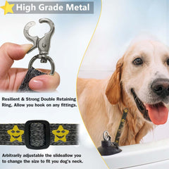 Periflowin adjustable leash keeps large dogs steady during bath time.