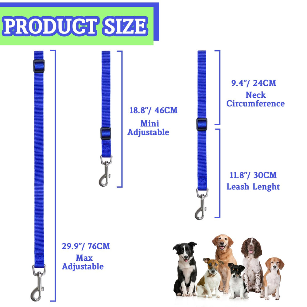 Periflowin haunch holders keep the dog standing during grooming.