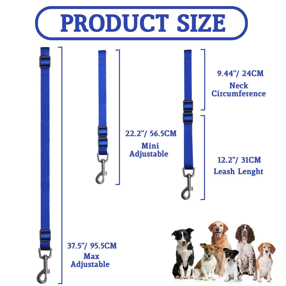 Periflowin grooming loops neck circumference adjustable for most dogs and cats.