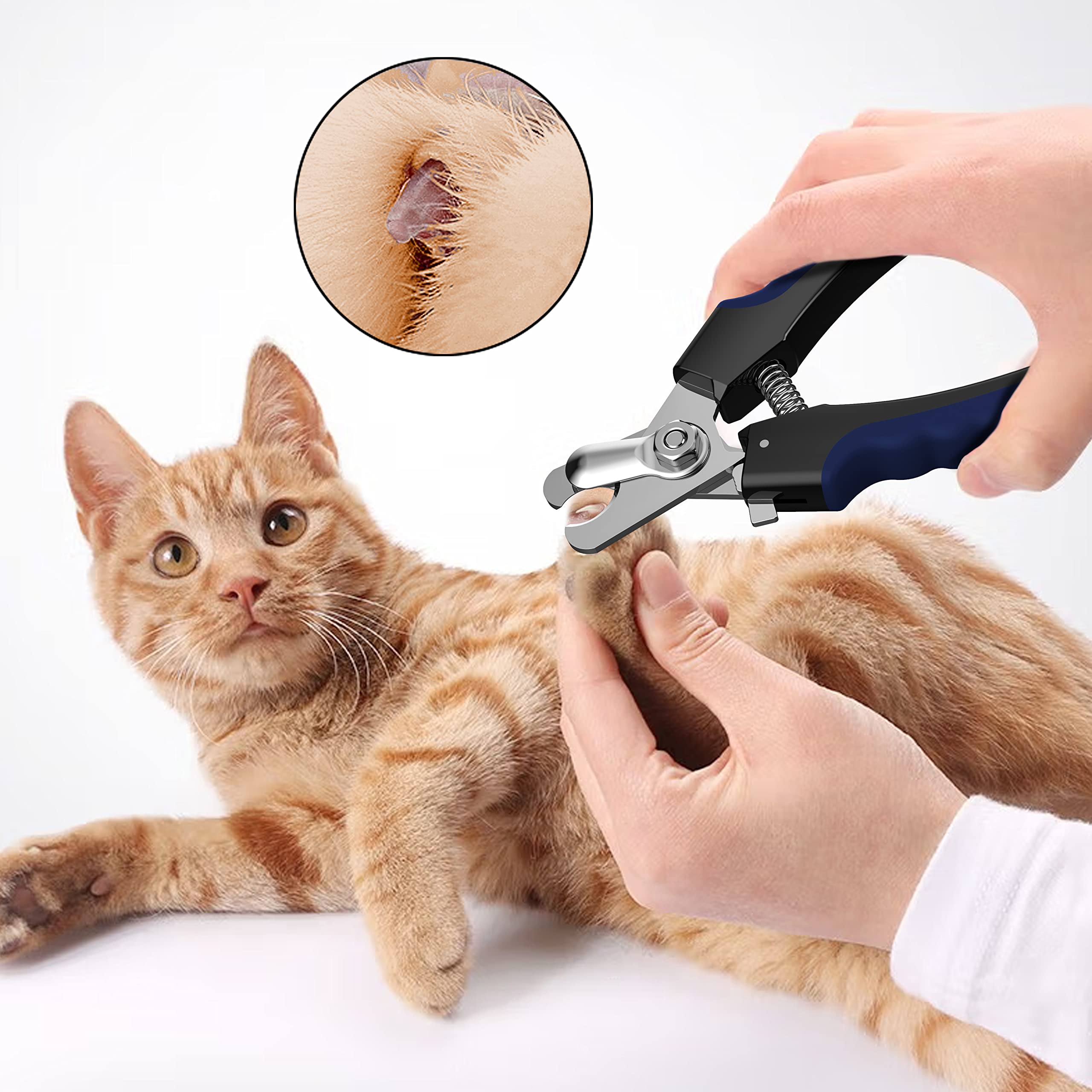 Perperqer nail clippers include a file to smooth nails after trimming.