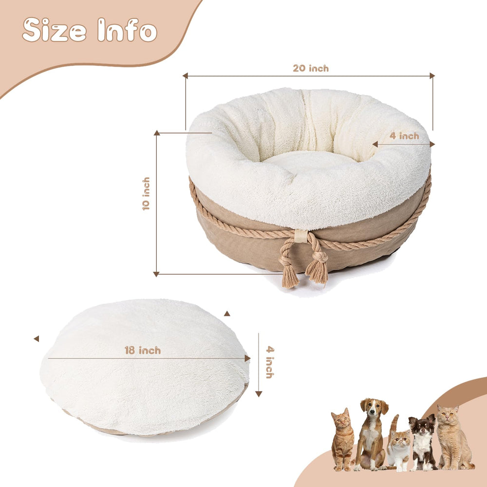 Pesen cat bed removable cushion allows easy spot cleaning.