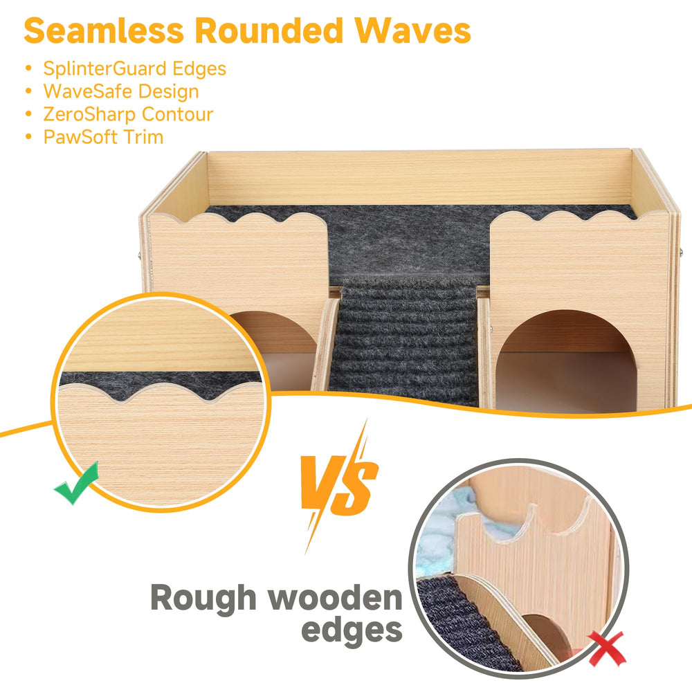 PESNLO sound-dampening floor minimizes nighttime noise for calmer evenings