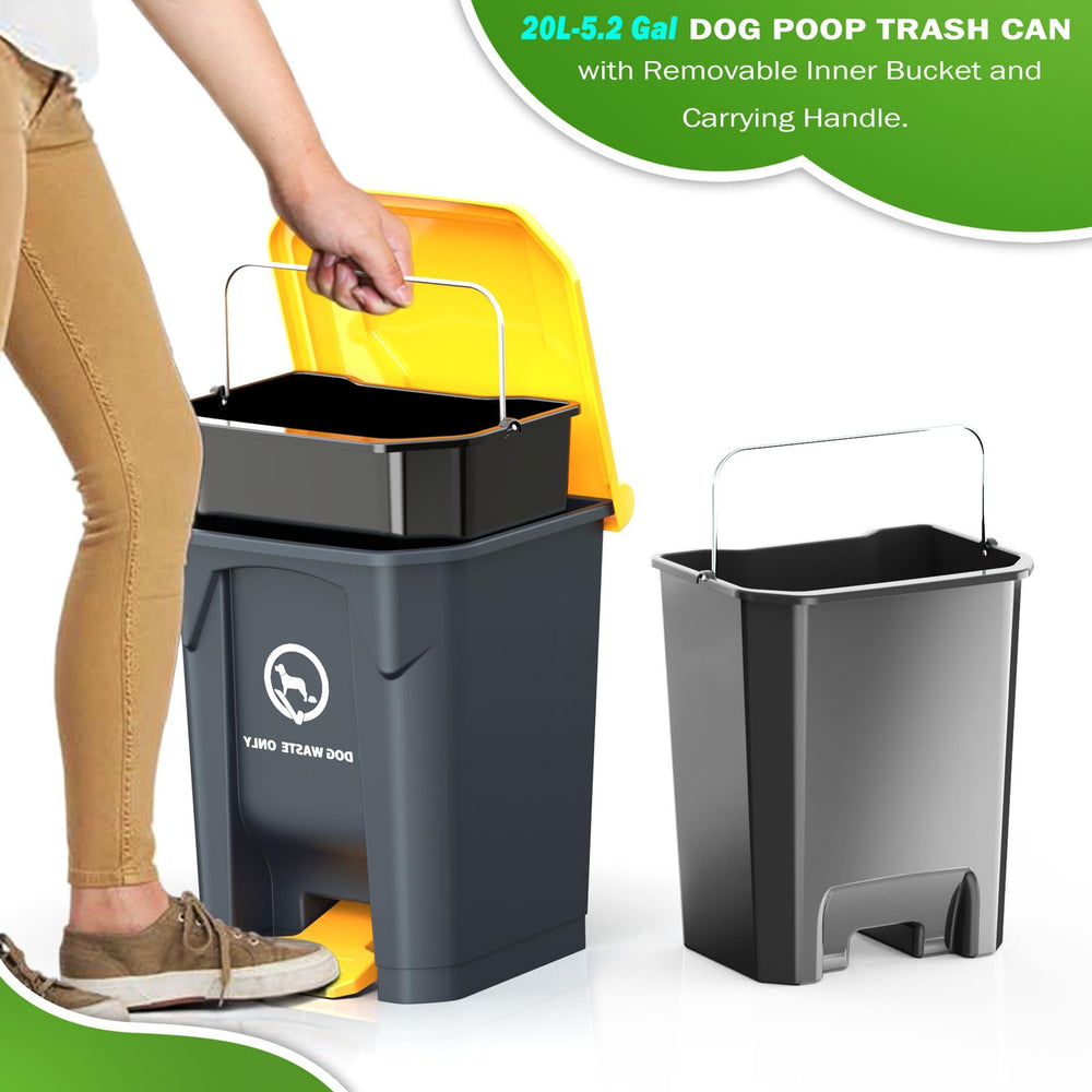 Pestairs large shovel attachment designed to hold more waste.