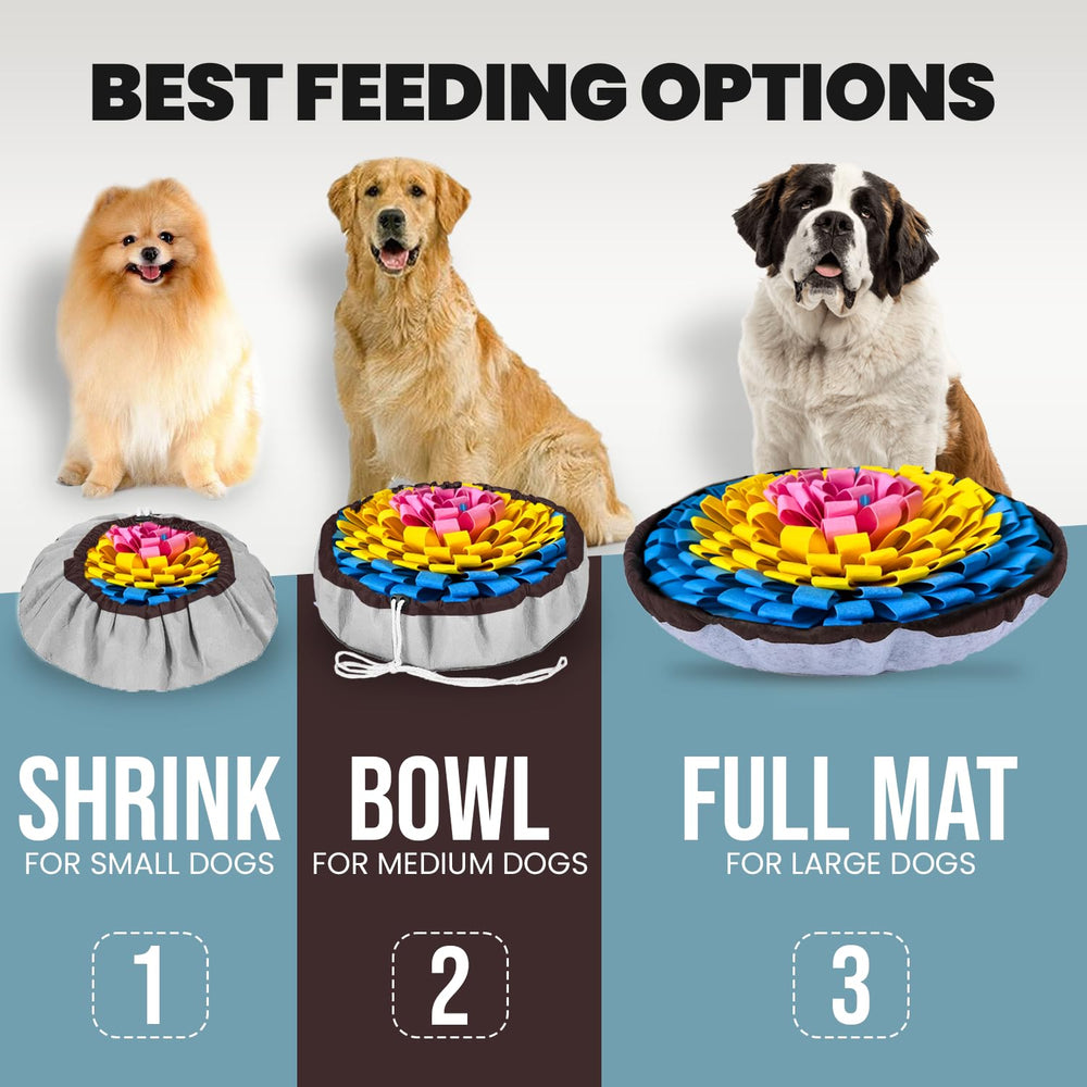 PET ARENA snuffle mat for dogs indoor play encourages mental stimulation during cozy indoor sessions