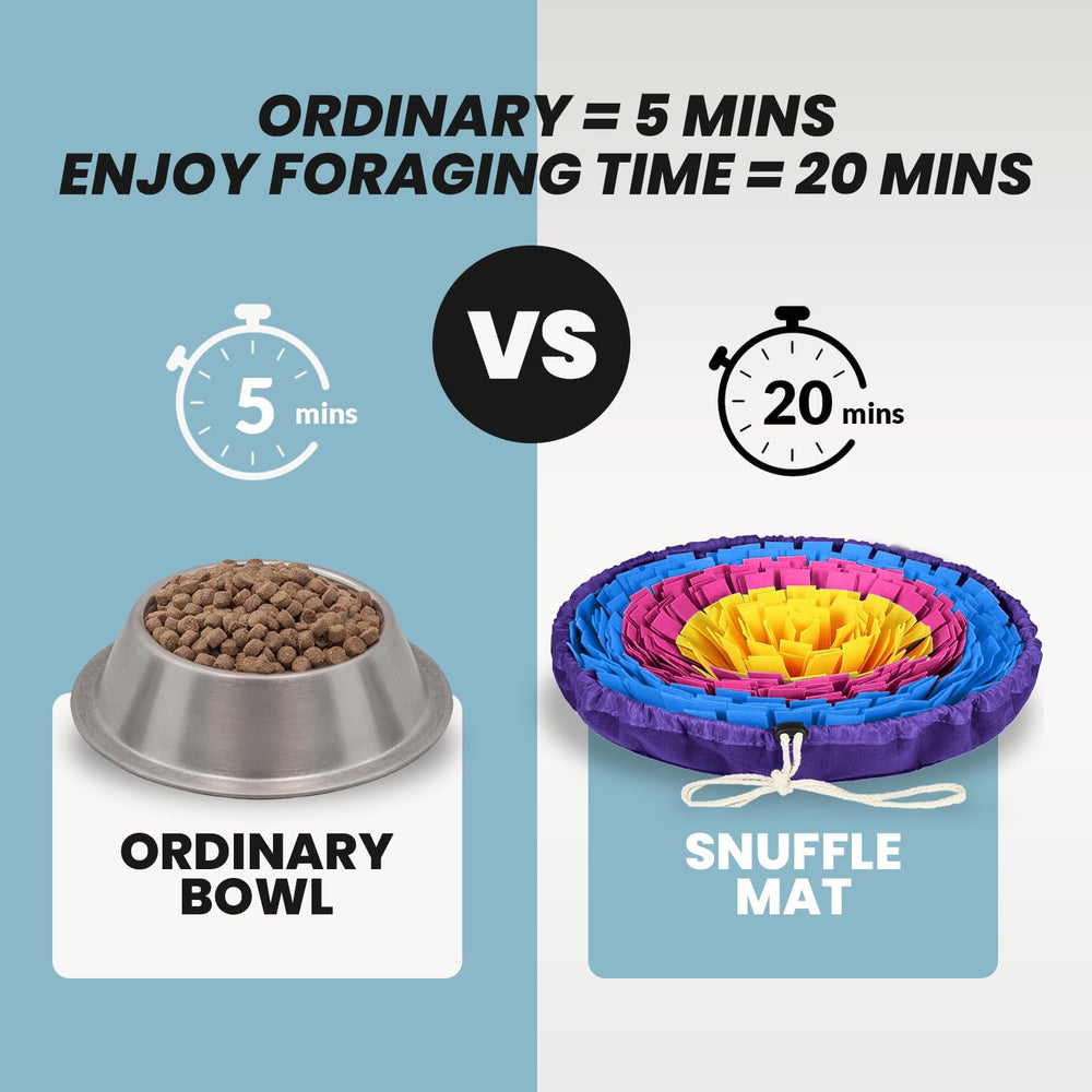 PET ARENA Snuffle Mat includes a lifetime replacement guarantee for peace of mind.