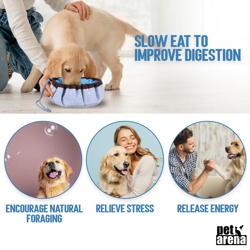 PET ARENA Snuffle Mat portable shrinkable design for on the go