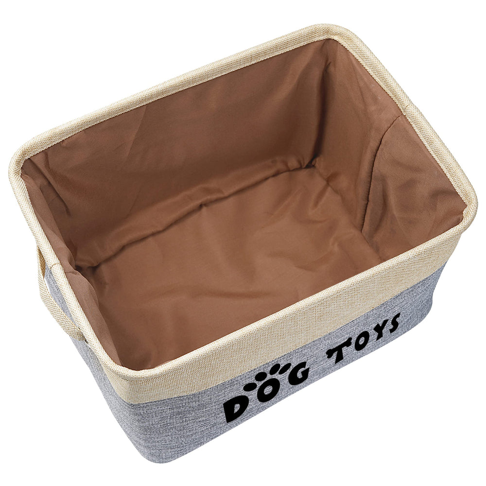 PET ARTIST gray toy bin in trunk for travel organization