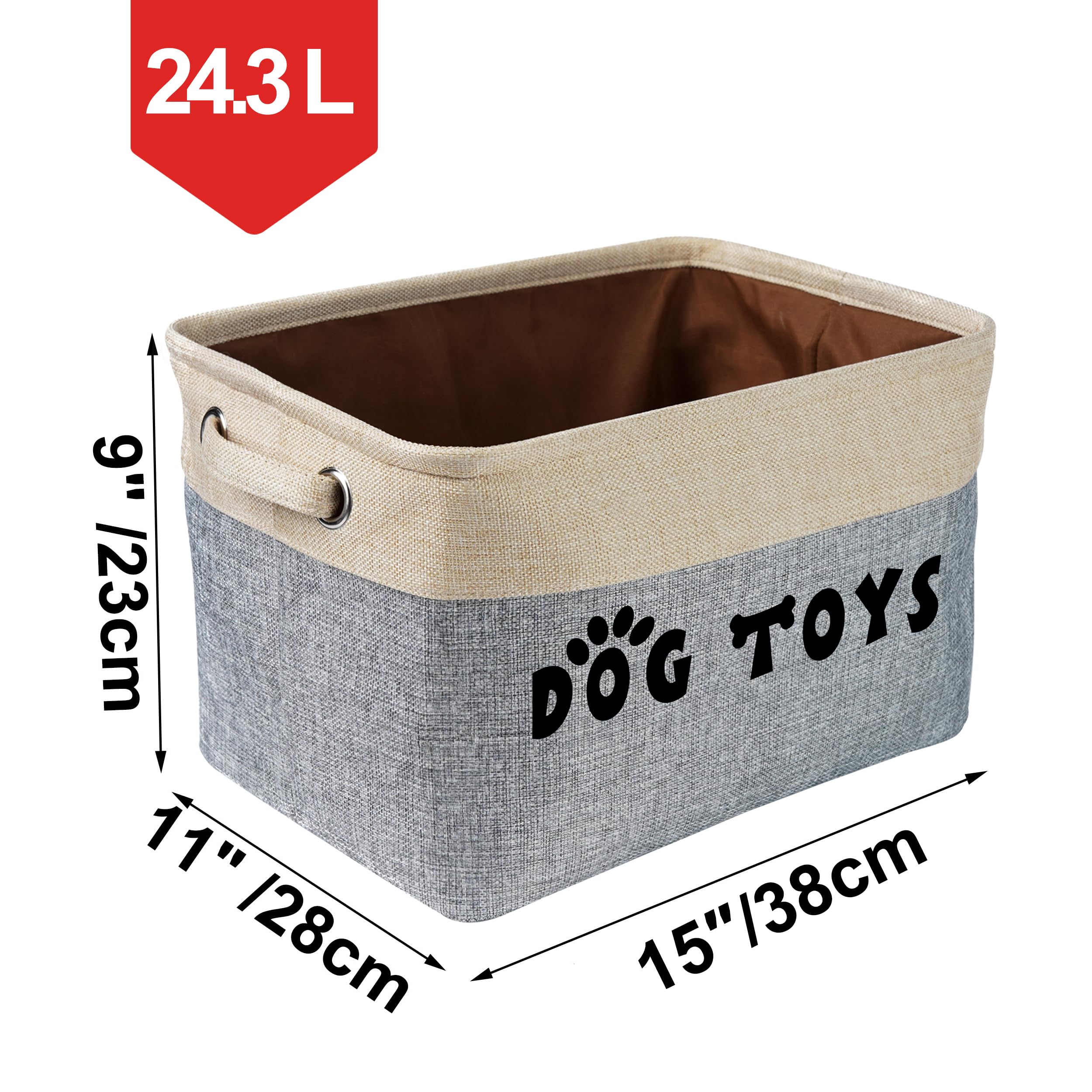 PET ARTIST living-room-ready toy bin in use beside sofa