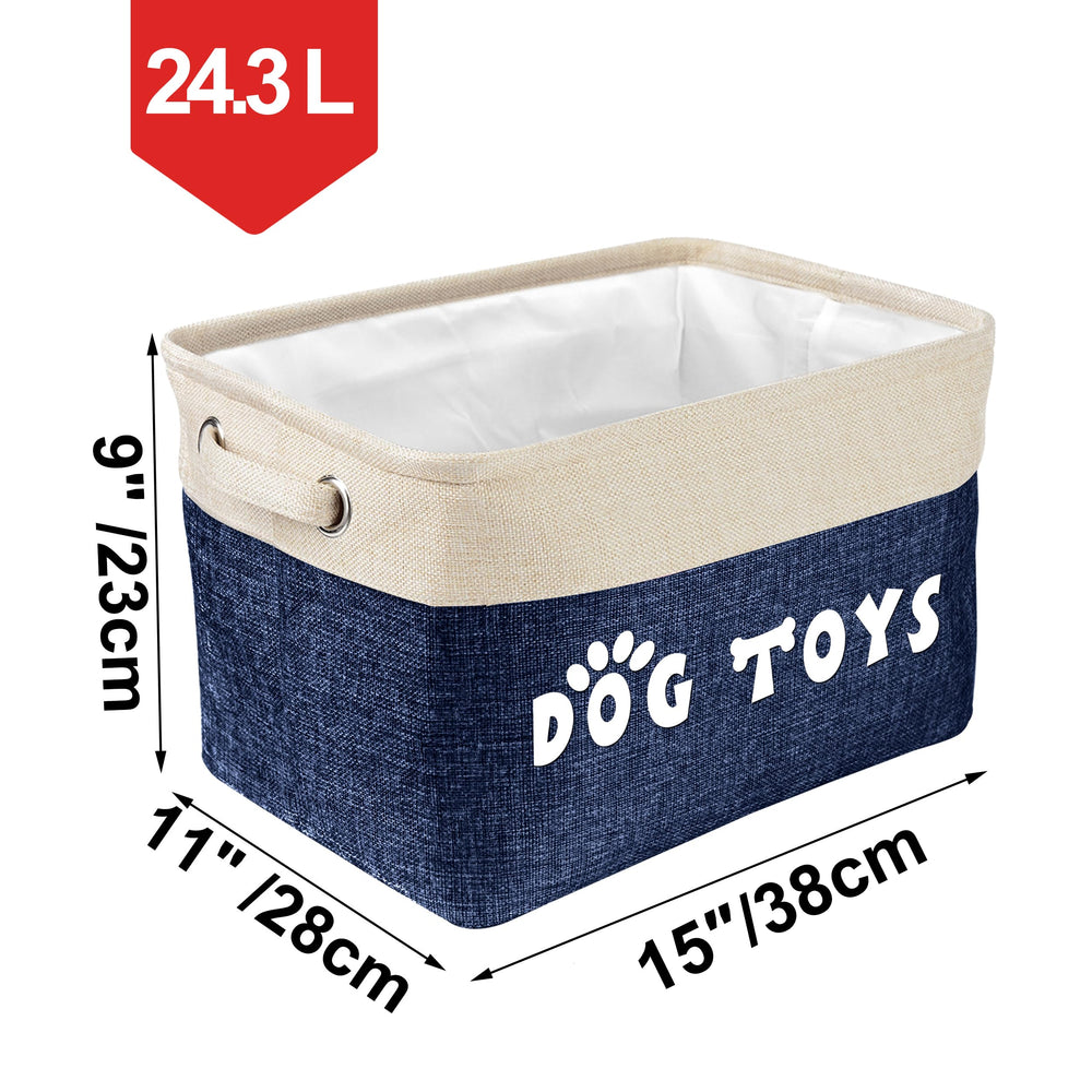 PET ARTIST multi-purpose storage bin holds leashes, blankets, and grooming supplies.