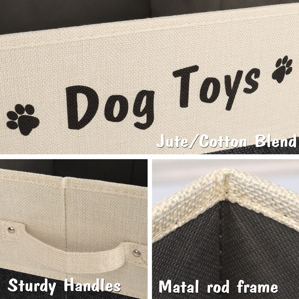 PET ARTIST toy storage bin demonstrates durable outer and smooth inner materials