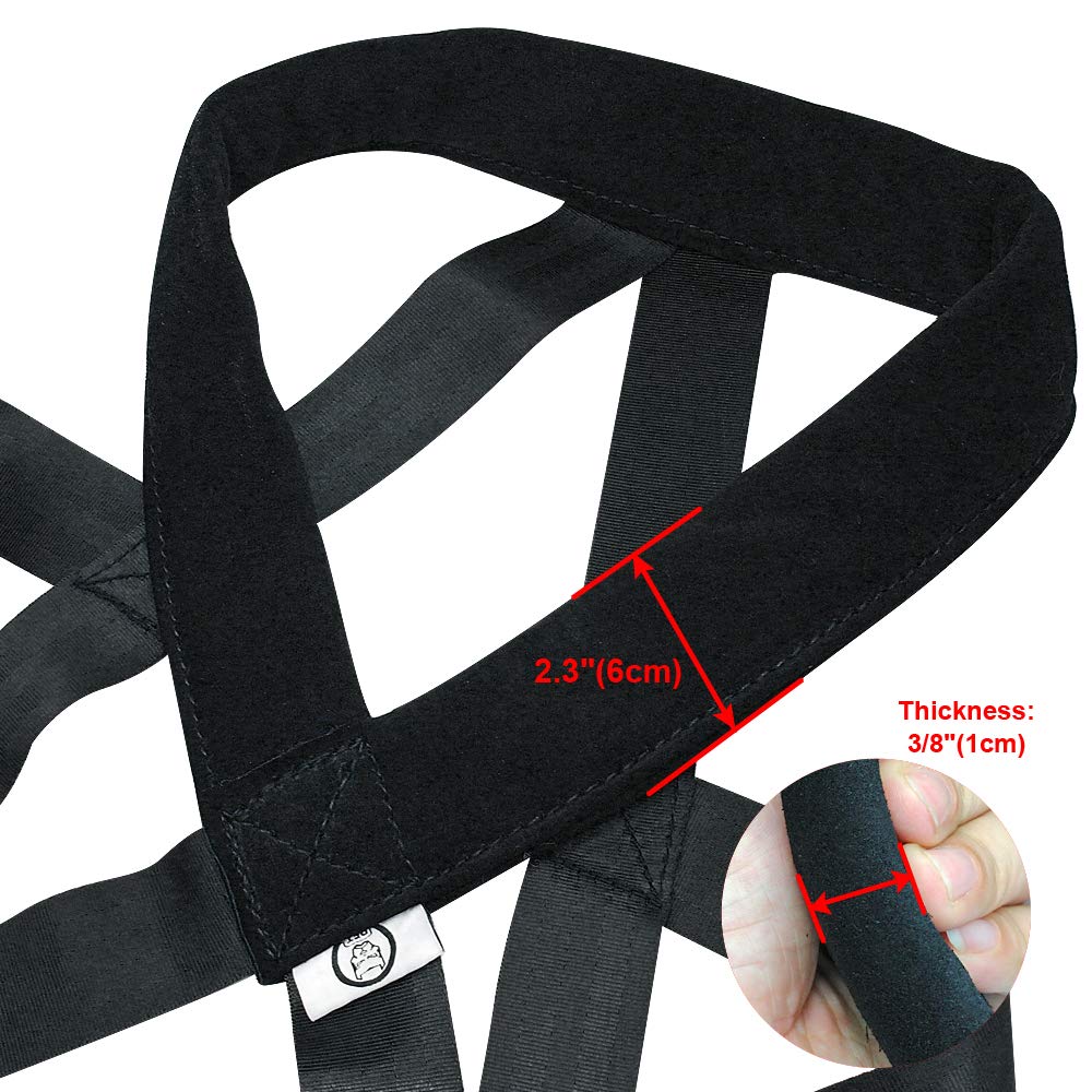 PET ARTIST weight pulling harness with strong nylon for durable training