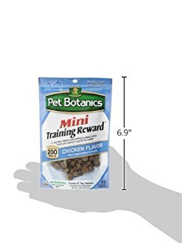 Pet Botanics mini training rewards moist texture close-up for appeal