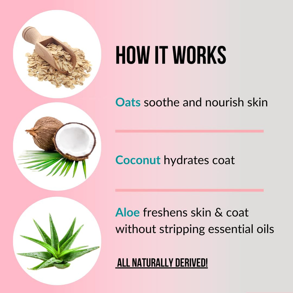 PET CARE Sciences 8-oz shampoo bottle for easy-at-home baths