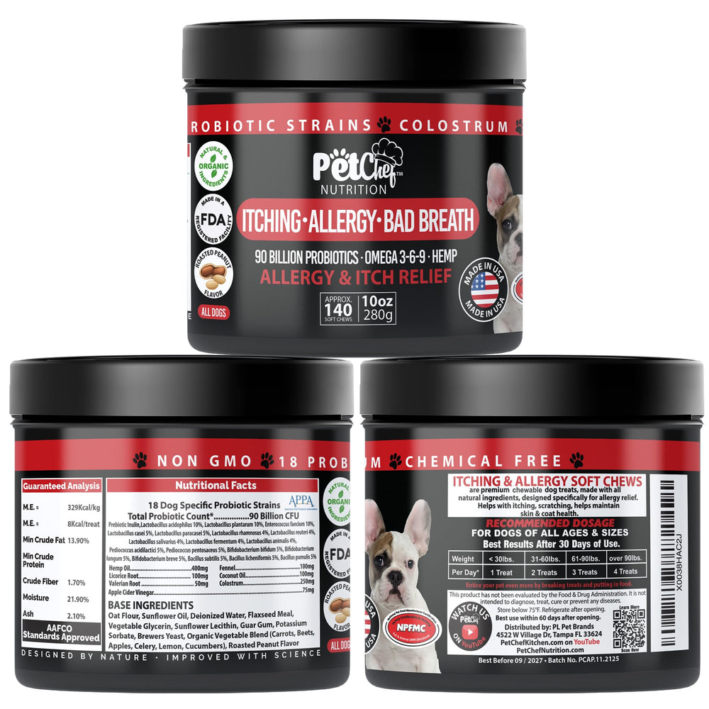 Pet Chef Nutrition skin and coat badge hints at healthier-looking fur