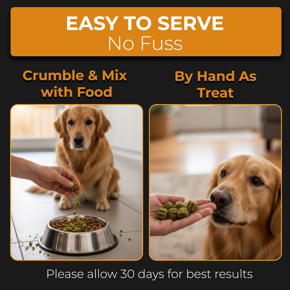 Pet Chef Nutrition jar showing 140 chews for extended protection and value.