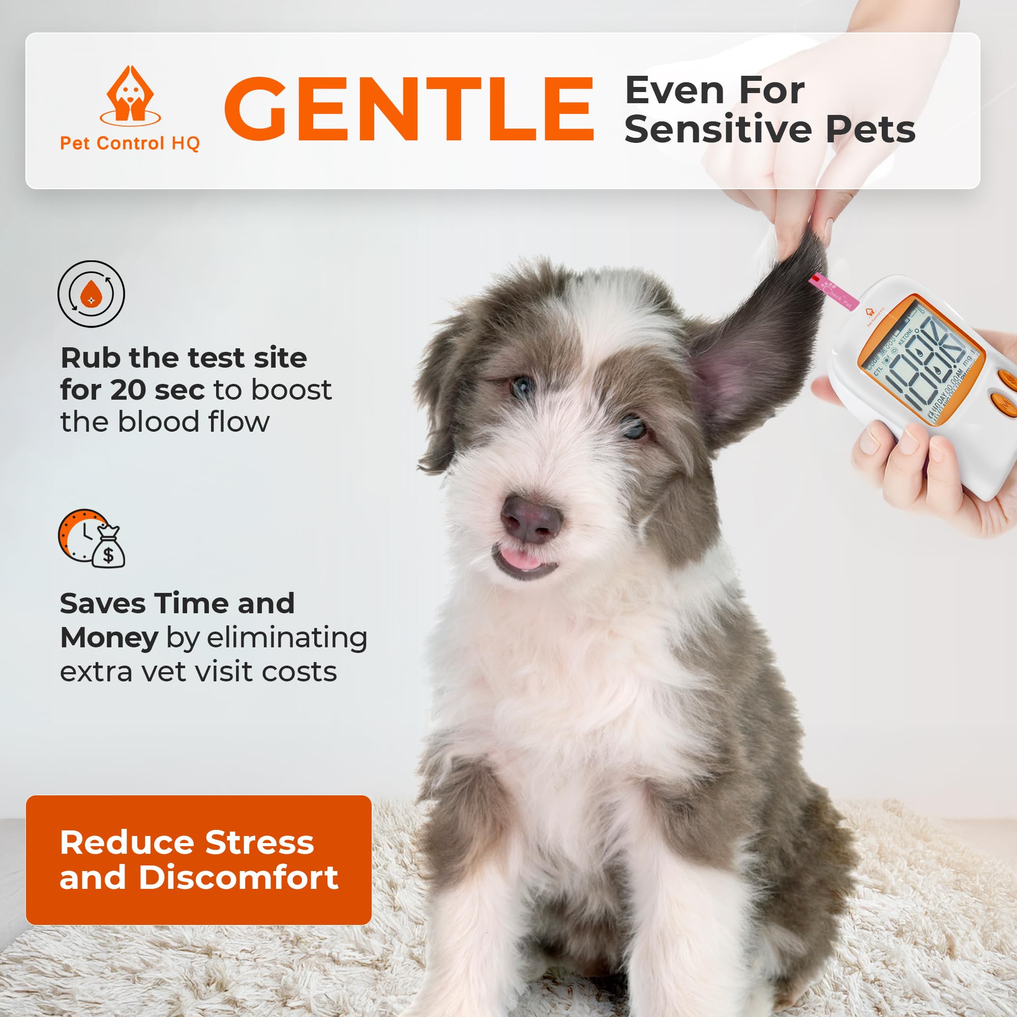 Pet Control HQ 10-second readouts streamline diabetes monitoring for busy pet parents