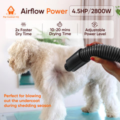 Pet Control HQ high-velocity dryer concentrator nozzle for precise drying and shaping