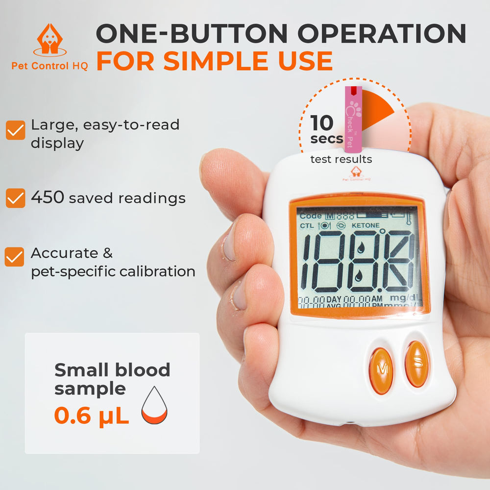 Pet Control HQ lancing device for precise at-home testing