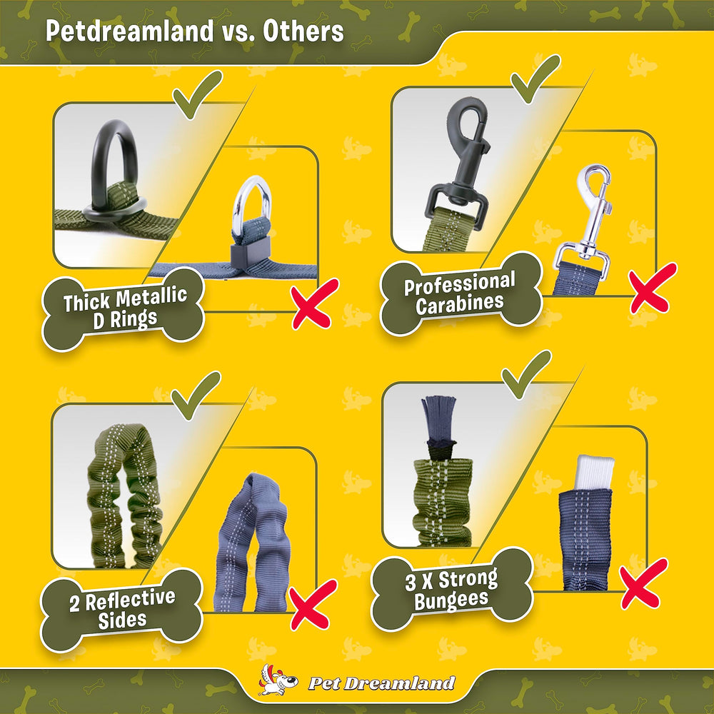 Pet Dreamland strong clips securely hold your dog close