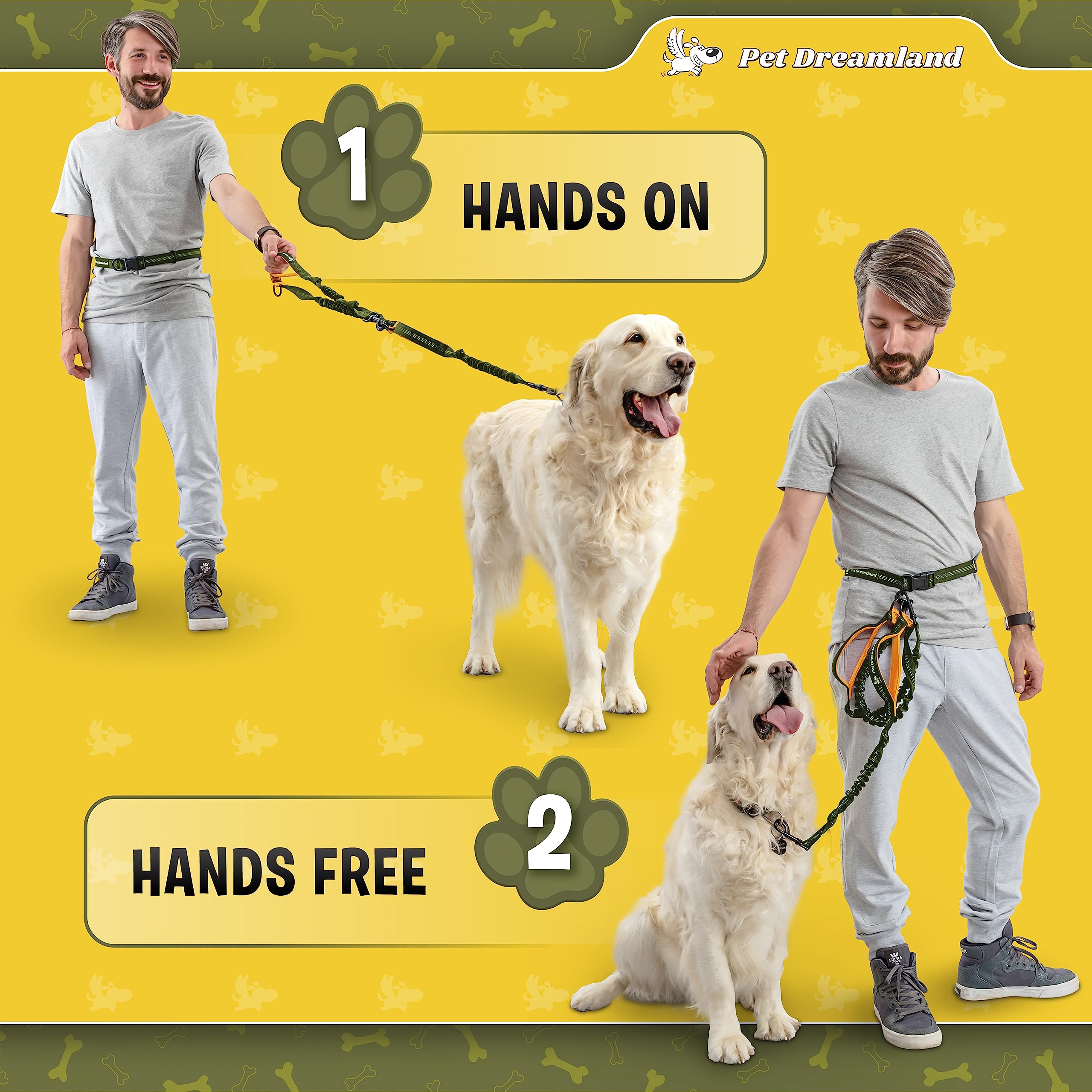 Pet Dreamland weather ready belt suitable for rain or shine walks