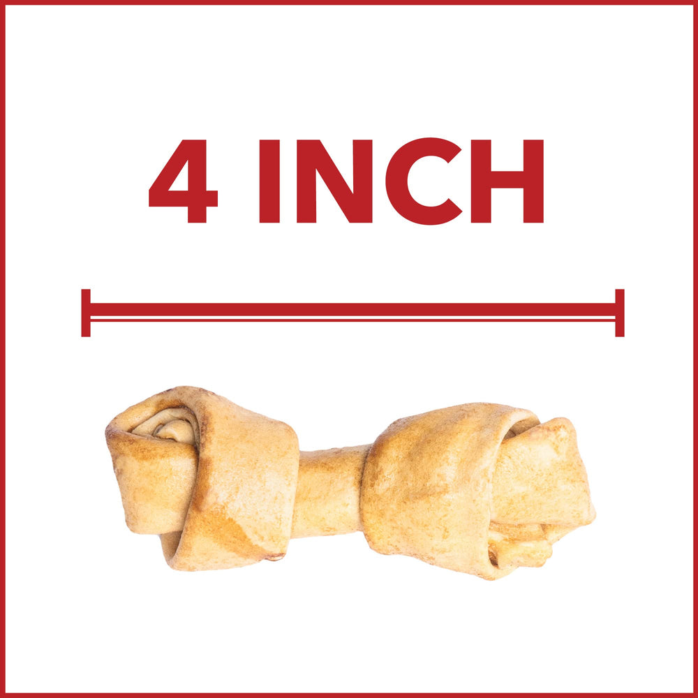 Pet Factory American Beefhide bone rawhide texture detail highlights natural material for mindful gnawing