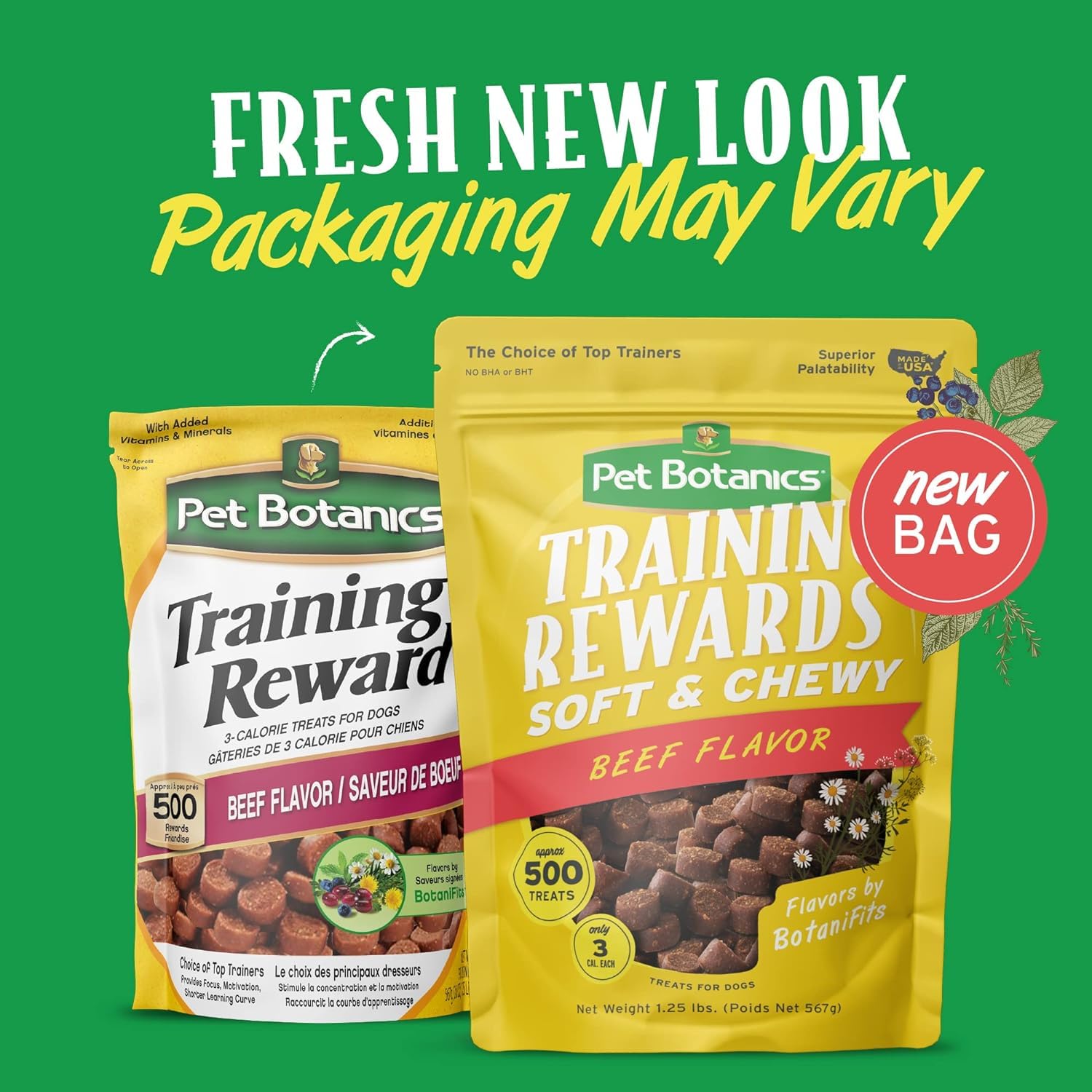 Pet Faves 10ct wipes included with training rewards set
