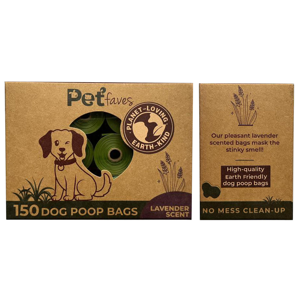 Pet Faves eco-friendly materials support responsible pet waste disposal.