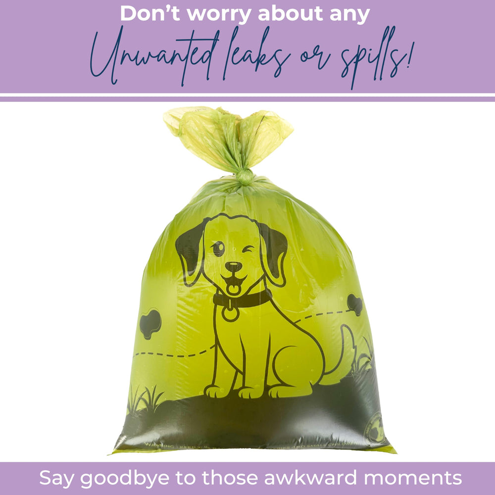 Pet Faves lavender scented bags help mask odors during cleanup.