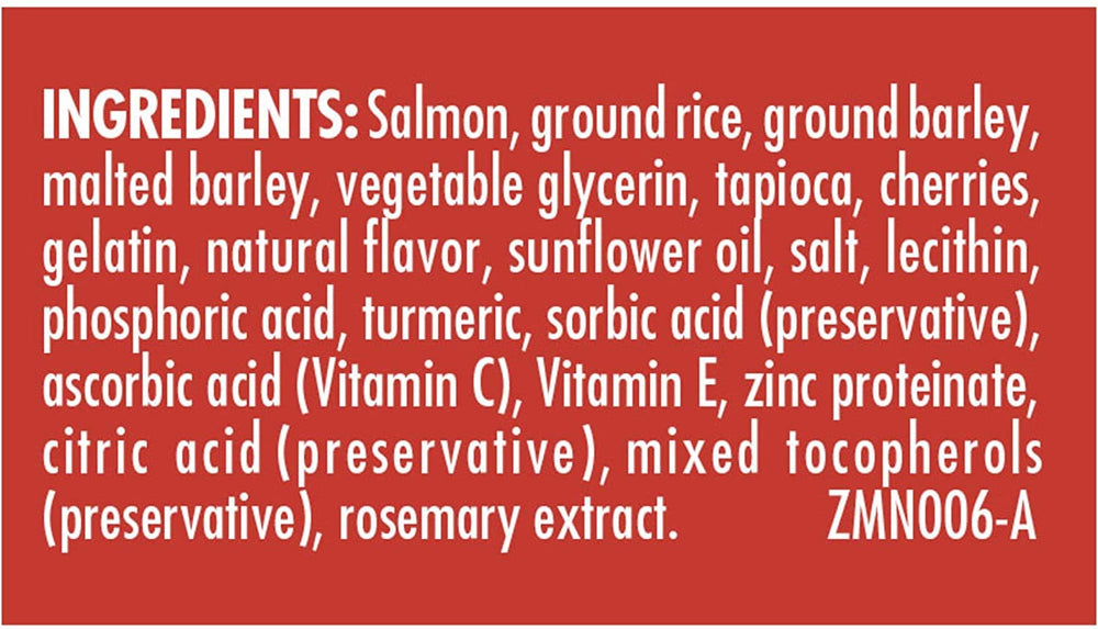 Pet Faves USA-made ingredients label highlighting quality and sourcing.