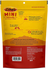 Pet Faves Zuke Mini Naturals chicken treats USA-made with high-quality ingredients