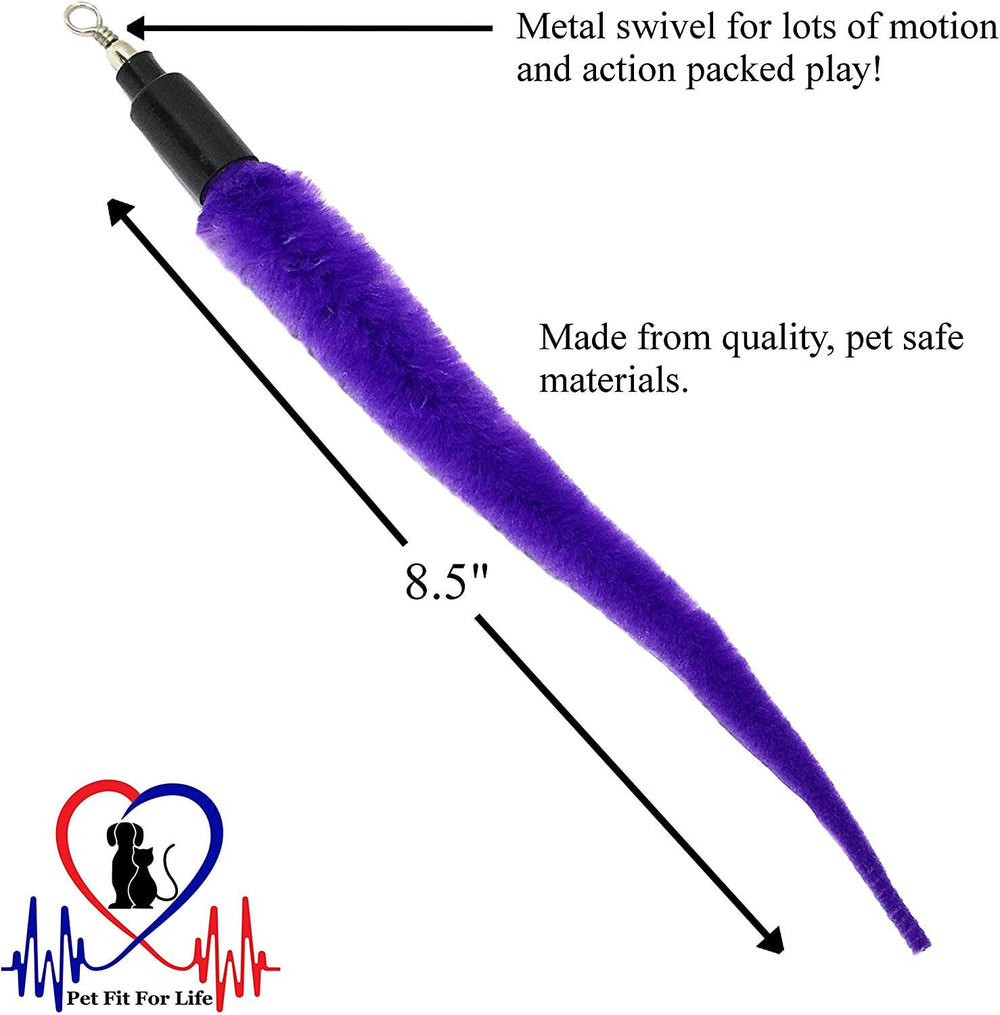 Pet Fit For Life wand attachment with eye-hook connector for versatile play.