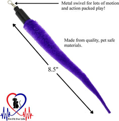 Pet Fit For Life wand attachment with eye-hook connector for versatile play.