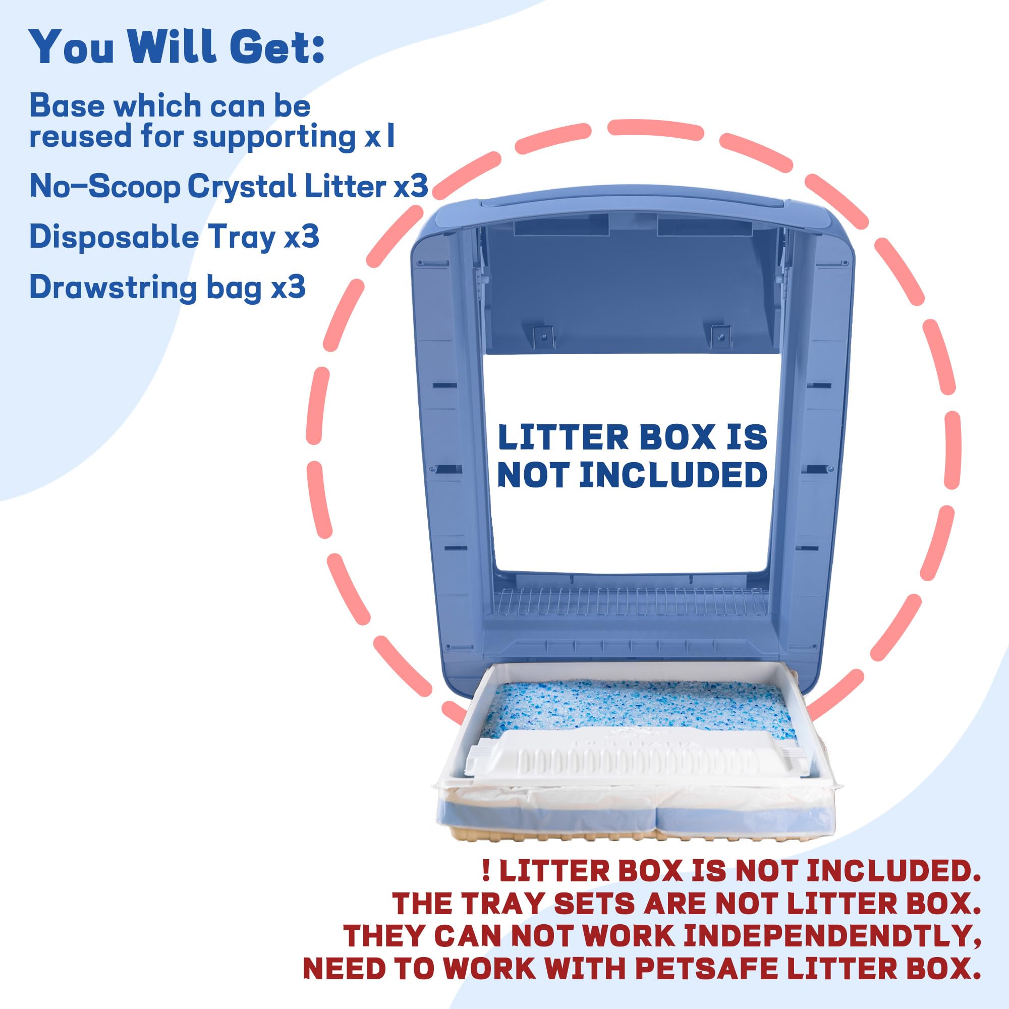 PET HAHA one-hand-disposal enables quick, easy cleanup.