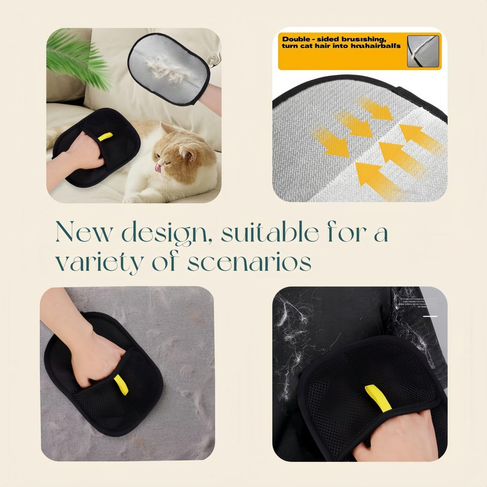 Pet Hair Removal Glove offers 3x faster sofa cleaning.