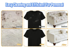 Pet Hair Removal Glove car interior for clean car seats and surfaces