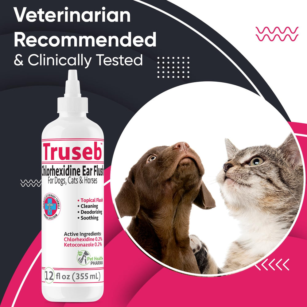 Pet Health Pharma USA manufacturing badge underscores quality and safety standards.