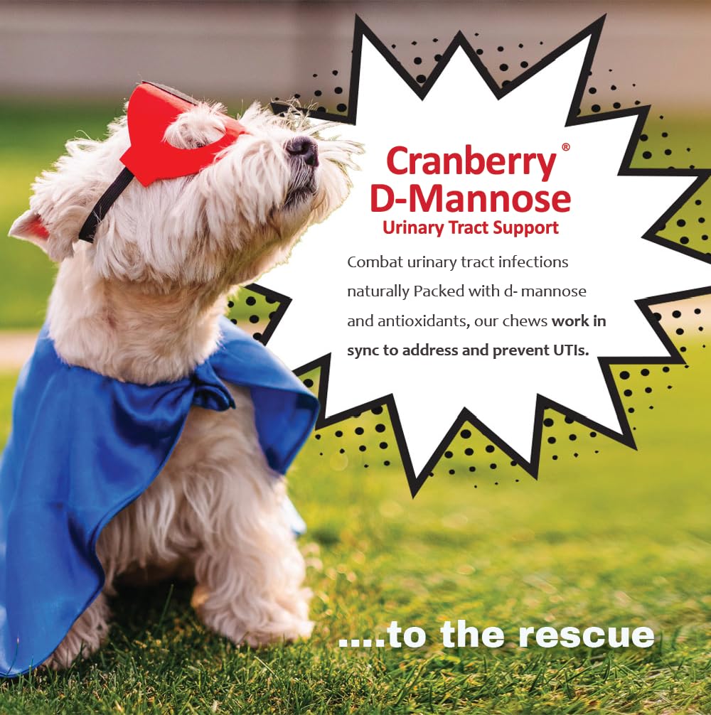Pet Health Solutions Cranberry D-Mannose NASC-seal closeup signals trusted quality.