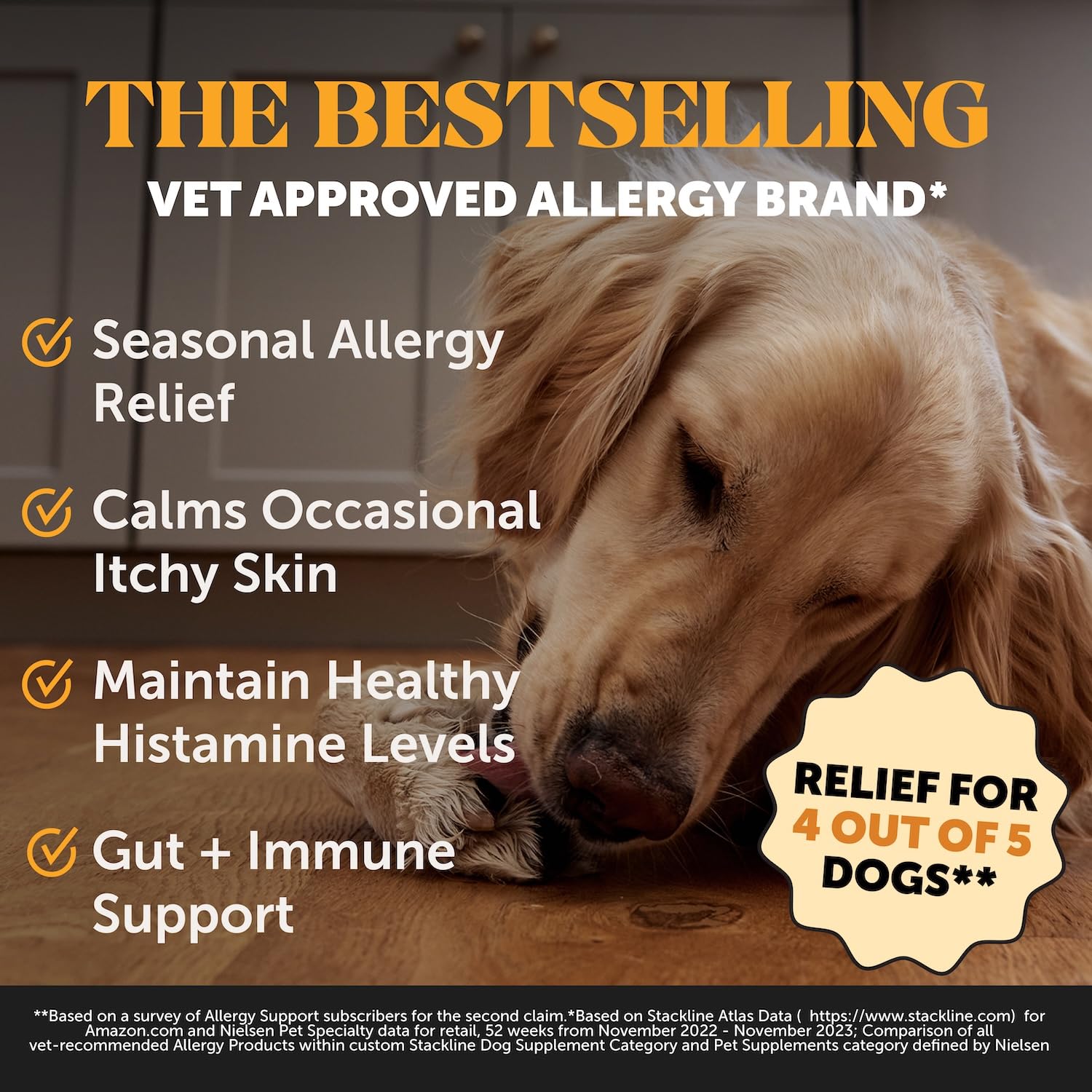 Pet Honesty Allergy Skin Health salmon-flavored chews for daily coat and skin care